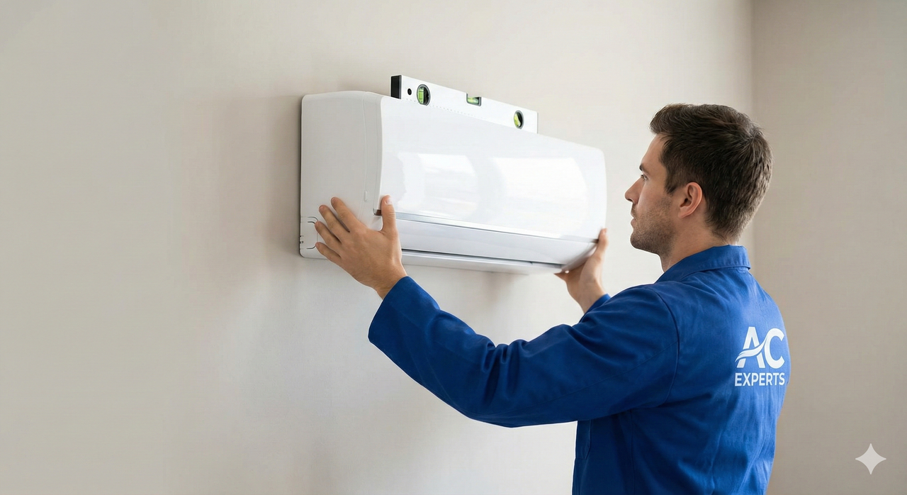 Profesjonalny montaż klimatyzacji Poznań - serwis i instalacja jednostki ściennej przez firmę Rtech